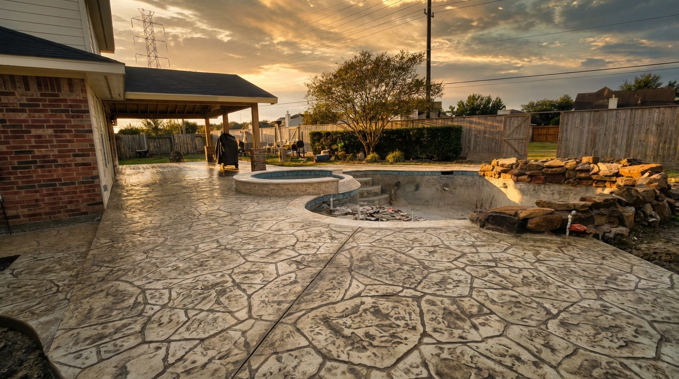 Stamped Concrete